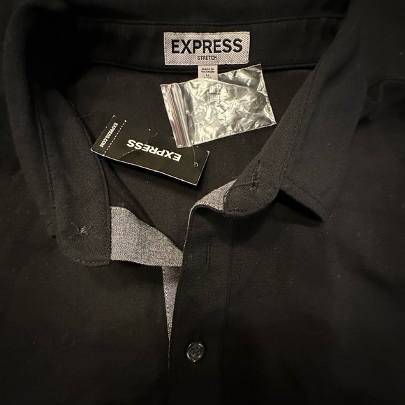 Men’s Express Polo Shirt - Size M - NWT - Picture 3 of 4